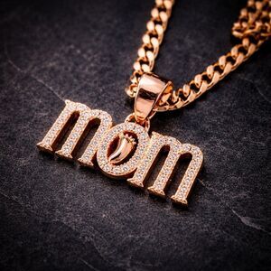 Dainty MOM Necklace